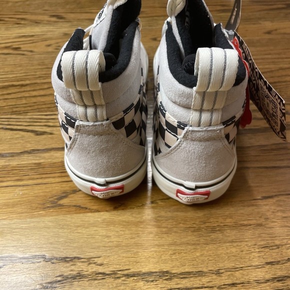 VANS Sk8-Hi MTE-2 All Weather Marshmallow Checkerboard Gum Boot Women's size 9 - Picture 5 of 8